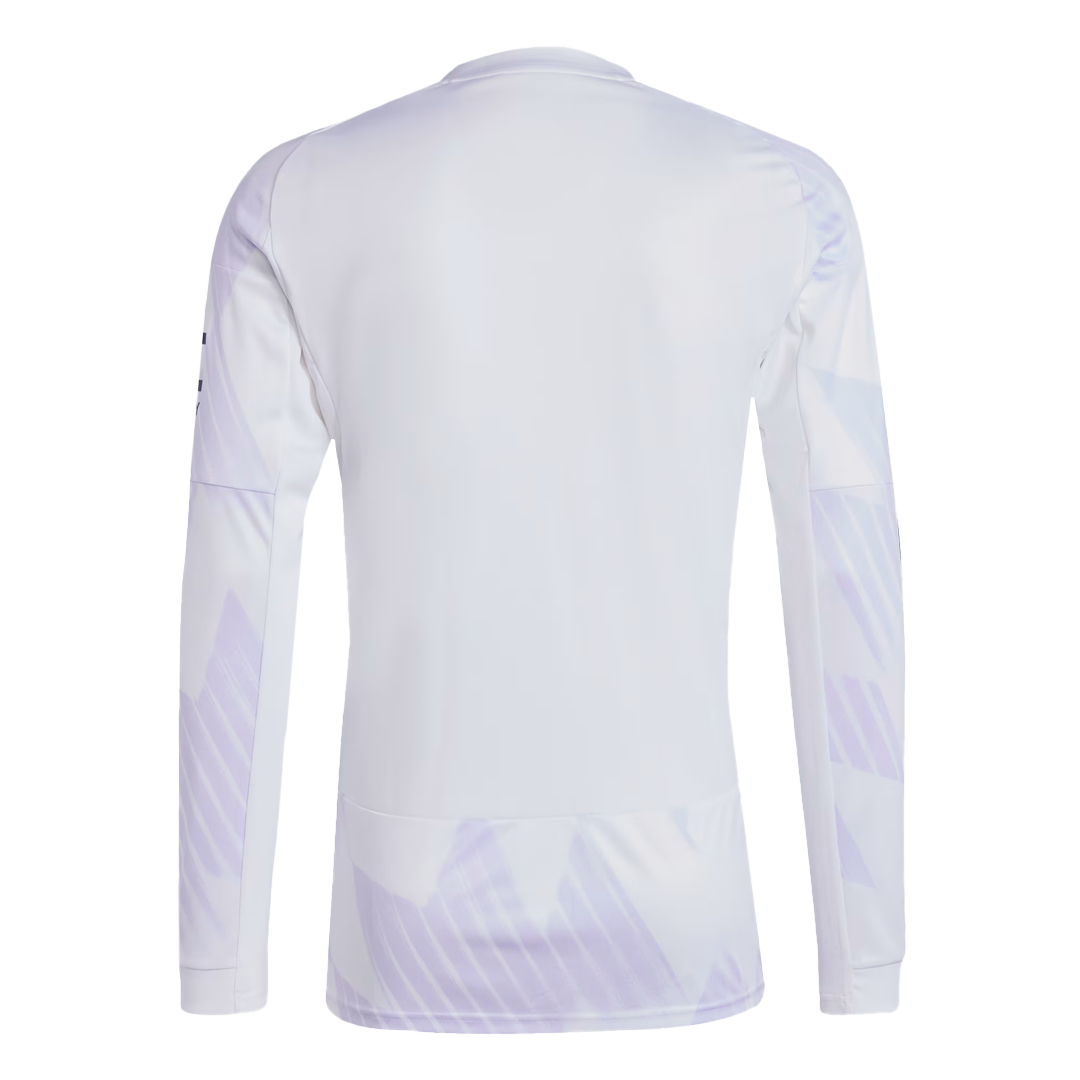 Maillot de foot extérieur Manchester United 2025/26 à manches longues pour homme