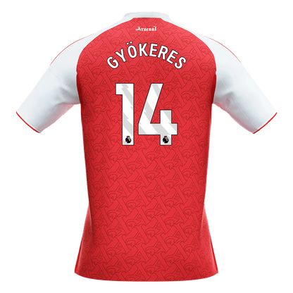 Maillot de foot domicile Arsenal 2025/26 pour homme GYÖKERES #14 [PREMIUM]