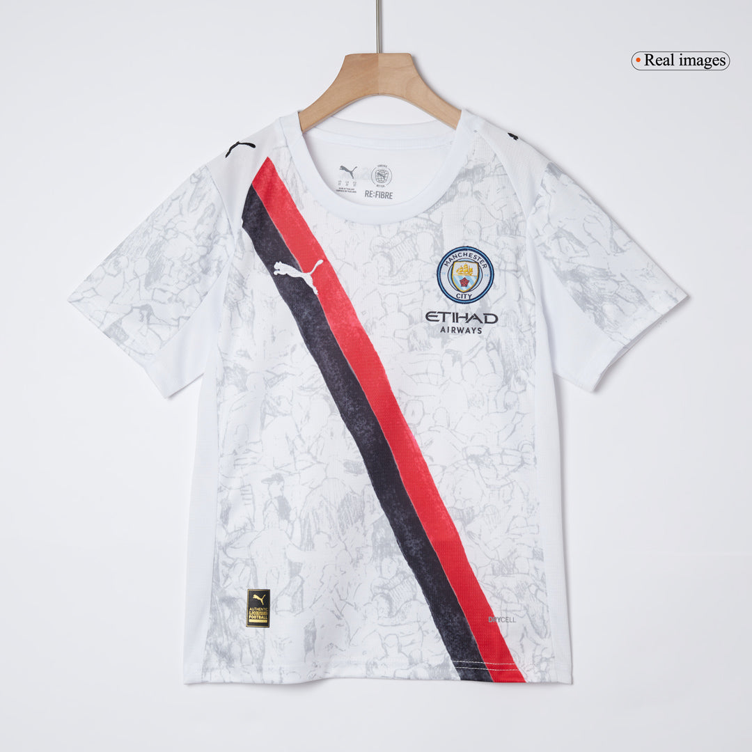 Maillot de Foot Enfant Kit KidSuper Manchester City Coupe du Monde 2025/26