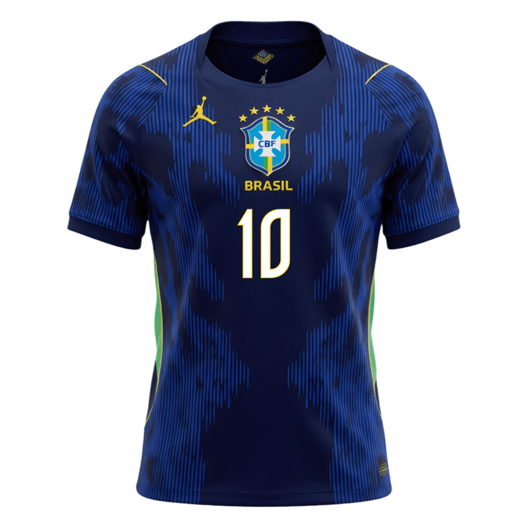 NEYMAR JR. #10 Men's Brazil World Cup 2026 Away Soccer Jersey
