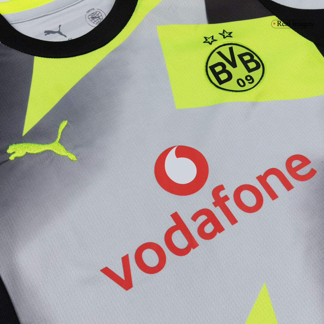 Ensemble Maillot Extérieur Borussia Dortmund 2025/26 pour Enfant