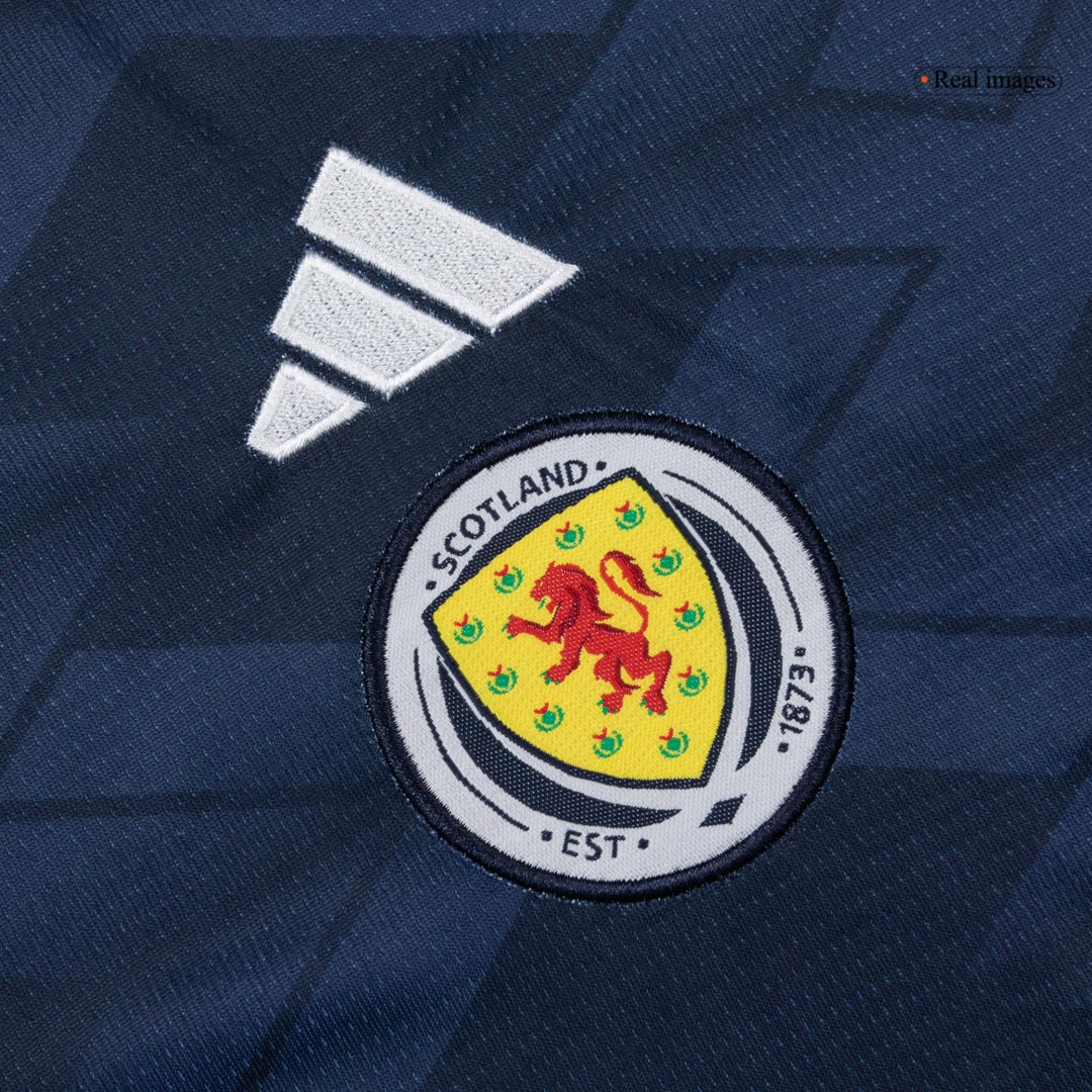 Maillot de foot domicile kit Coupe du Monde 2026 Écosse pour enfant