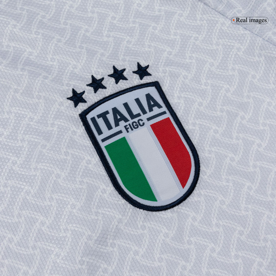 Maillot de football manches longues extérieur Italie Coupe du Monde 2026 pour homme