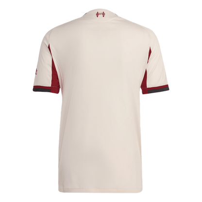 Maillot de football extérieur Liverpool 2025/26 pour homme - Version joueur - Coupe ajustée