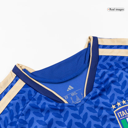 Ensemble maillot de football domicile complet Italie Coupe du Monde 2026 pour enfant