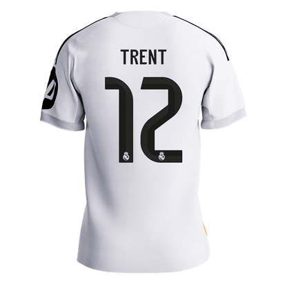 TRENT #12 Maillot de foot domicile Real Madrid 2025/26 - Version joueur - Coupe ajustée [PREMIUM]