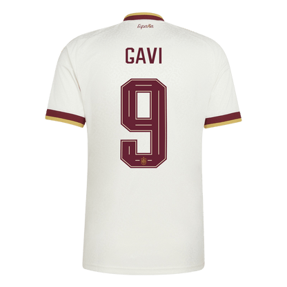 GAVI #9 Men's Spain World Cup 2026 Away Soccer Jersey
