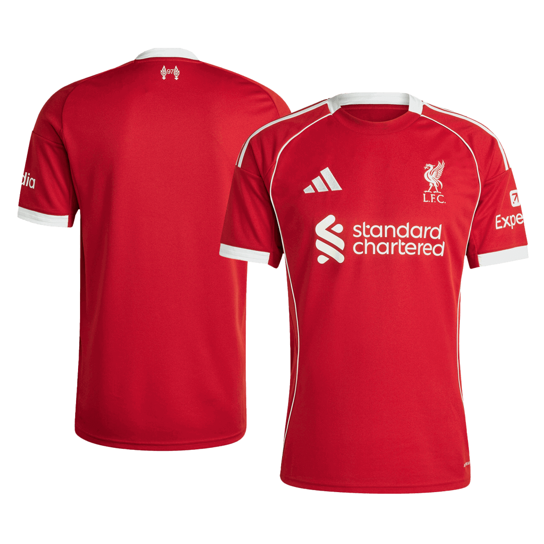 Maillot de foot domicile Liverpool 2025/26 pour homme