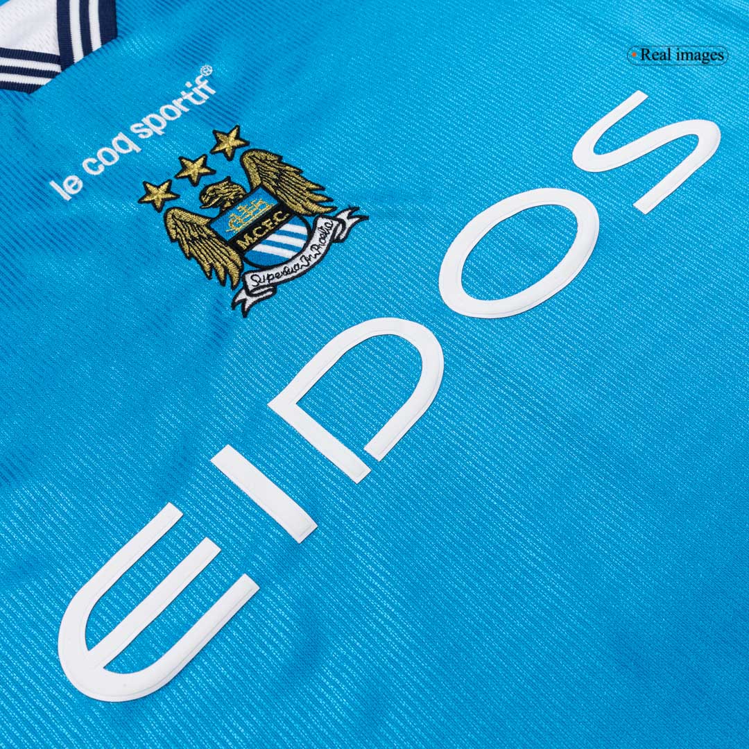 Maillot de Foot Domicile Rétro Homme Manchester City 1999/01