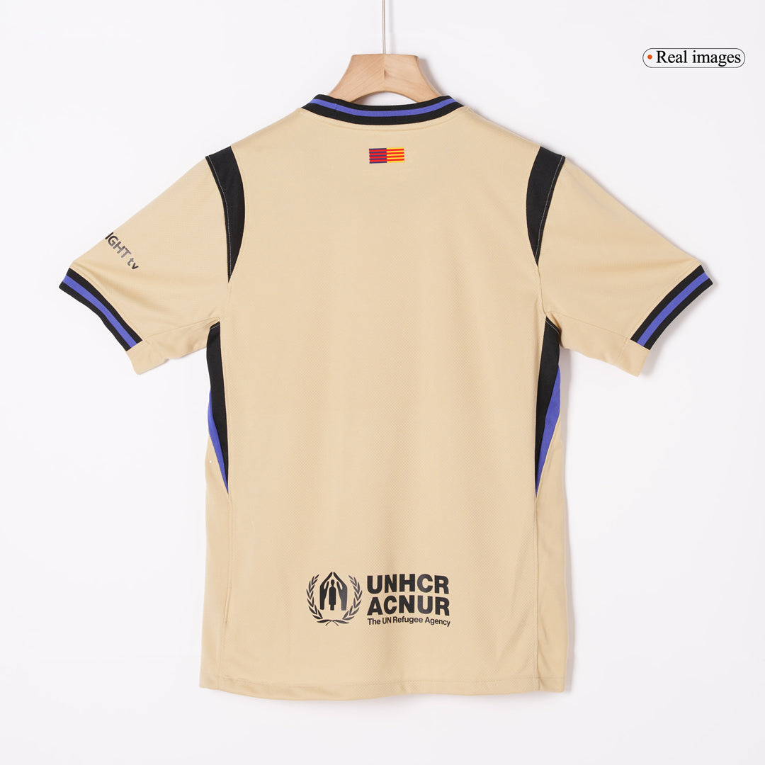 Maillot de foot extérieur RAPHINHA #11 Homme Barcelone LDC 2025/26