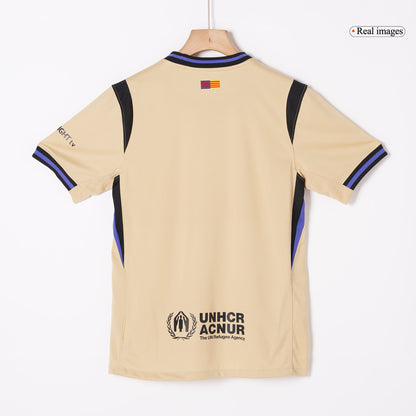 Maillot de football extérieur LAMINE YAMAL #10 Barcelone 2025/26 pour homme