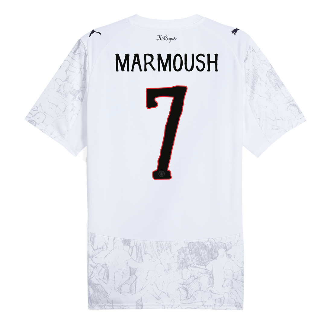 MARMOUSH #7 Maillot de foot enfant Manchester City Coupe du Monde 2025/26 KidSuper