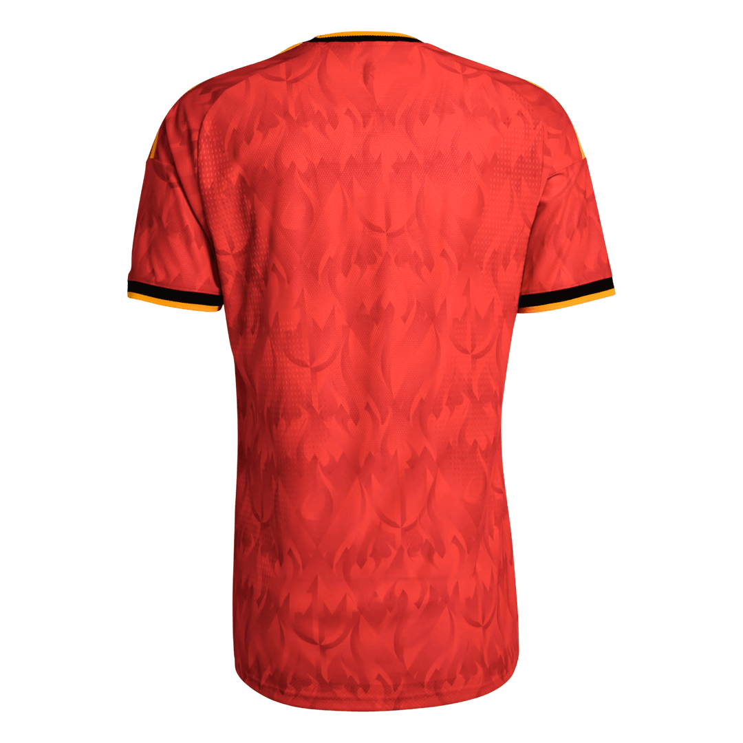 Maillot de foot domicile version joueur pour homme Belgique Coupe du Monde 2026 - Coupe ajustée