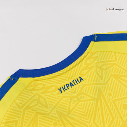 Maillot de football domicile Ukraine Coupe du Monde 2026 pour homme