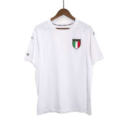 Maillot de foot extérieur rétro homme Italie Coupe du Monde 2002