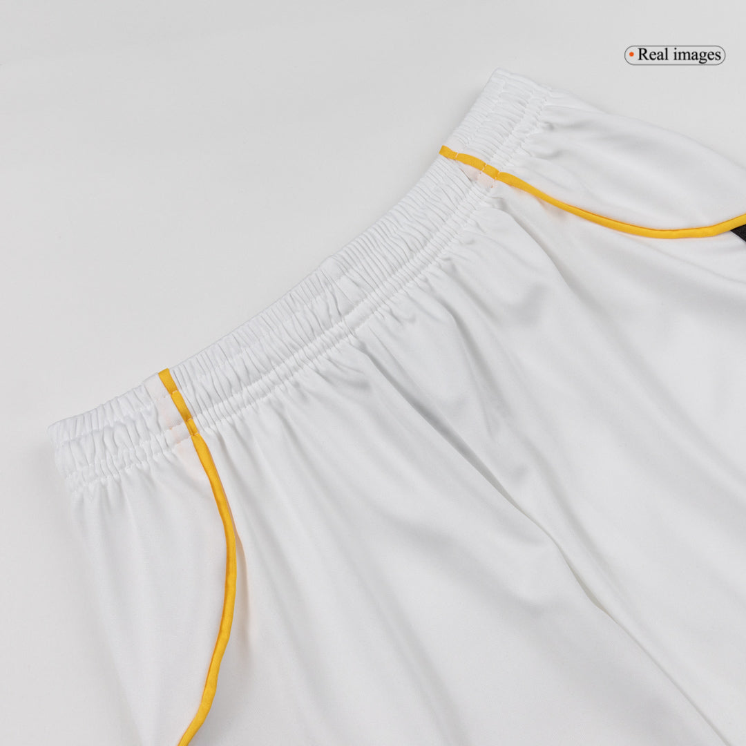 Kit de football domicile Real Madrid 2025/26 pour enfant [PREMIUM]