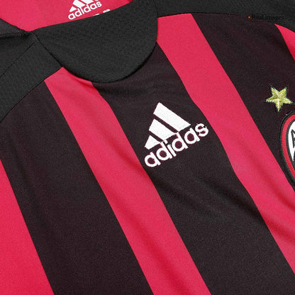 Maillot de football domicile rétro MALDINI #3 AC Milan Homme 2006/07