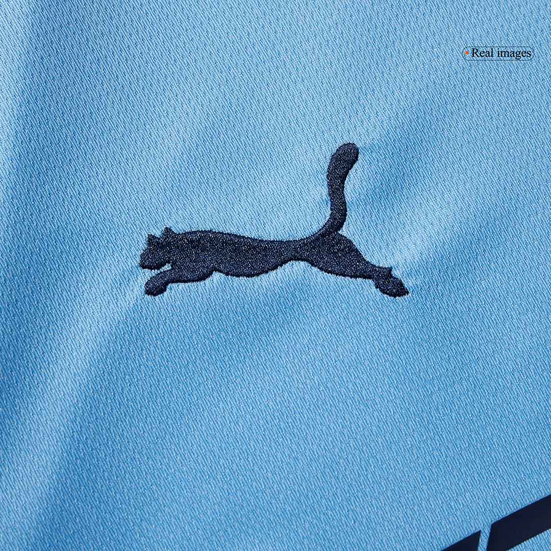 Maillot de football domicile à manches longues Manchester City 2025/26 pour homme