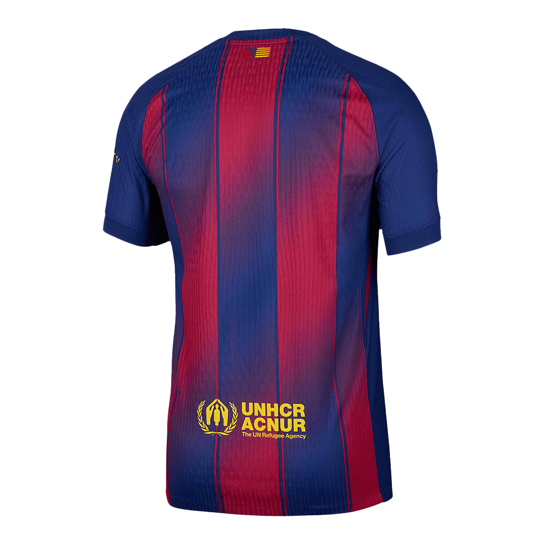 Maillot de football domicile version joueur Barcelona 2025/26 pour homme - Coupe ajustée