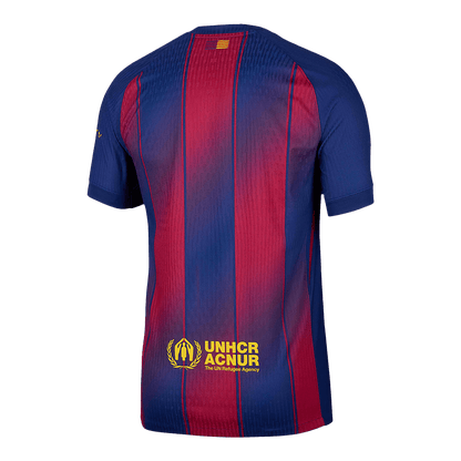 Maillot de football domicile version joueur Barcelona 2025/26 pour homme - Coupe ajustée
