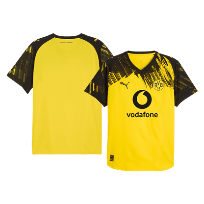 Maillot de foot domicile Borussia Dortmund 2025/26 pour homme - Version joueur - Coupe ajustée