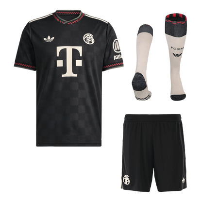 Tenue complète maillot de foot extérieur homme Bayern Munich 2025/26 troisième