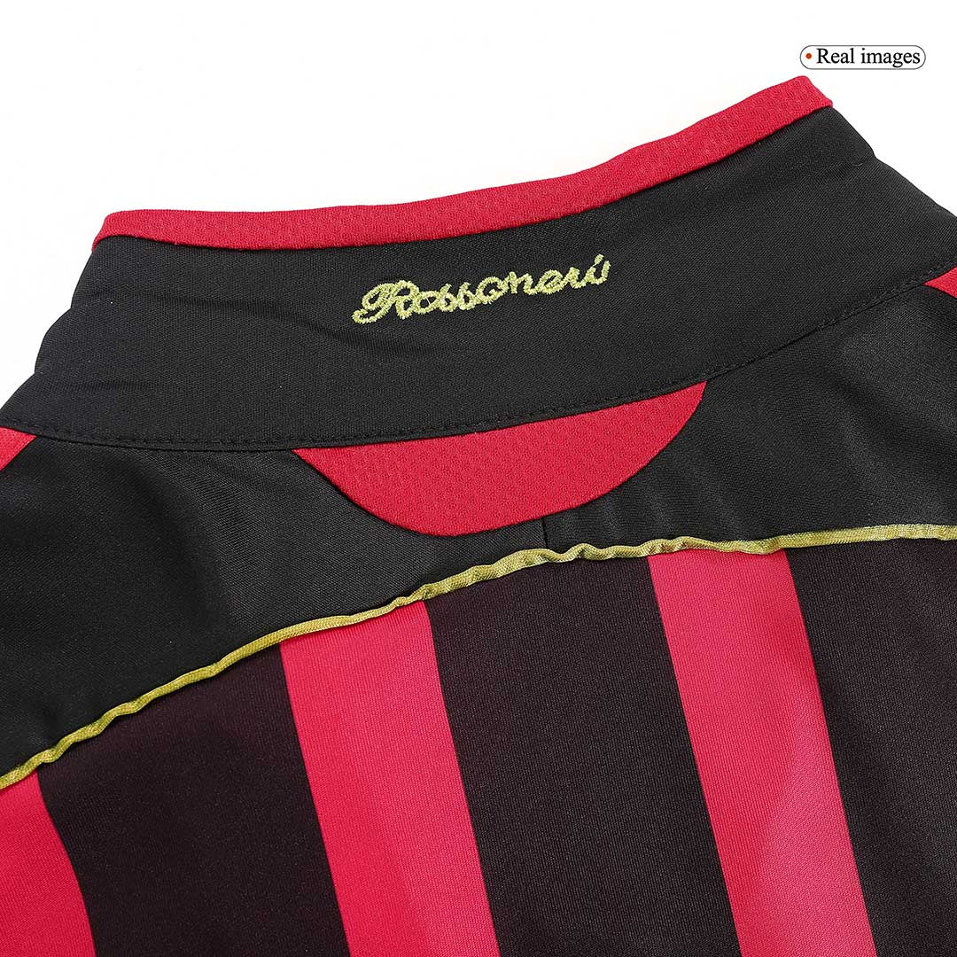 Maillot de foot domicile rétro AC Milan 2006/07 pour homme