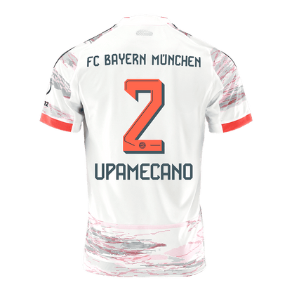Maillot de foot extérieur UPAMECANO #2 Homme Bayern Munich 2025/26