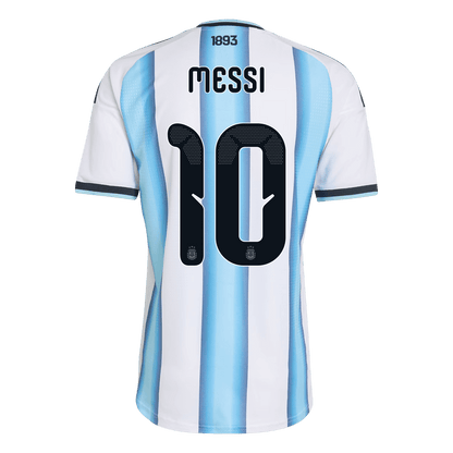 Maillot de foot domicile Homme MESSI #10 Argentine Coupe du Monde 2026 - Version Joueur - Coupe ajustée
