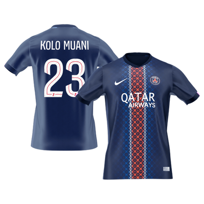MAILLOT DE FOOT DOMICILE KOLO MUANI #23 PSG 2025/26 Homme [PREMIUM]