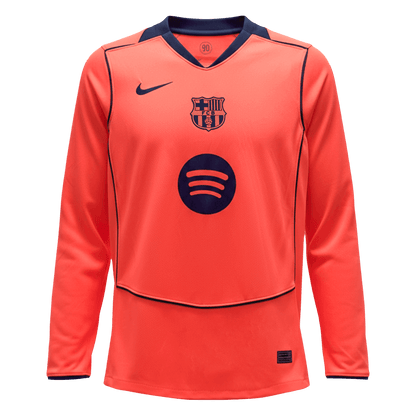 Maillot de foot domicile Barcelone 2025/26 pour homme à manches longues