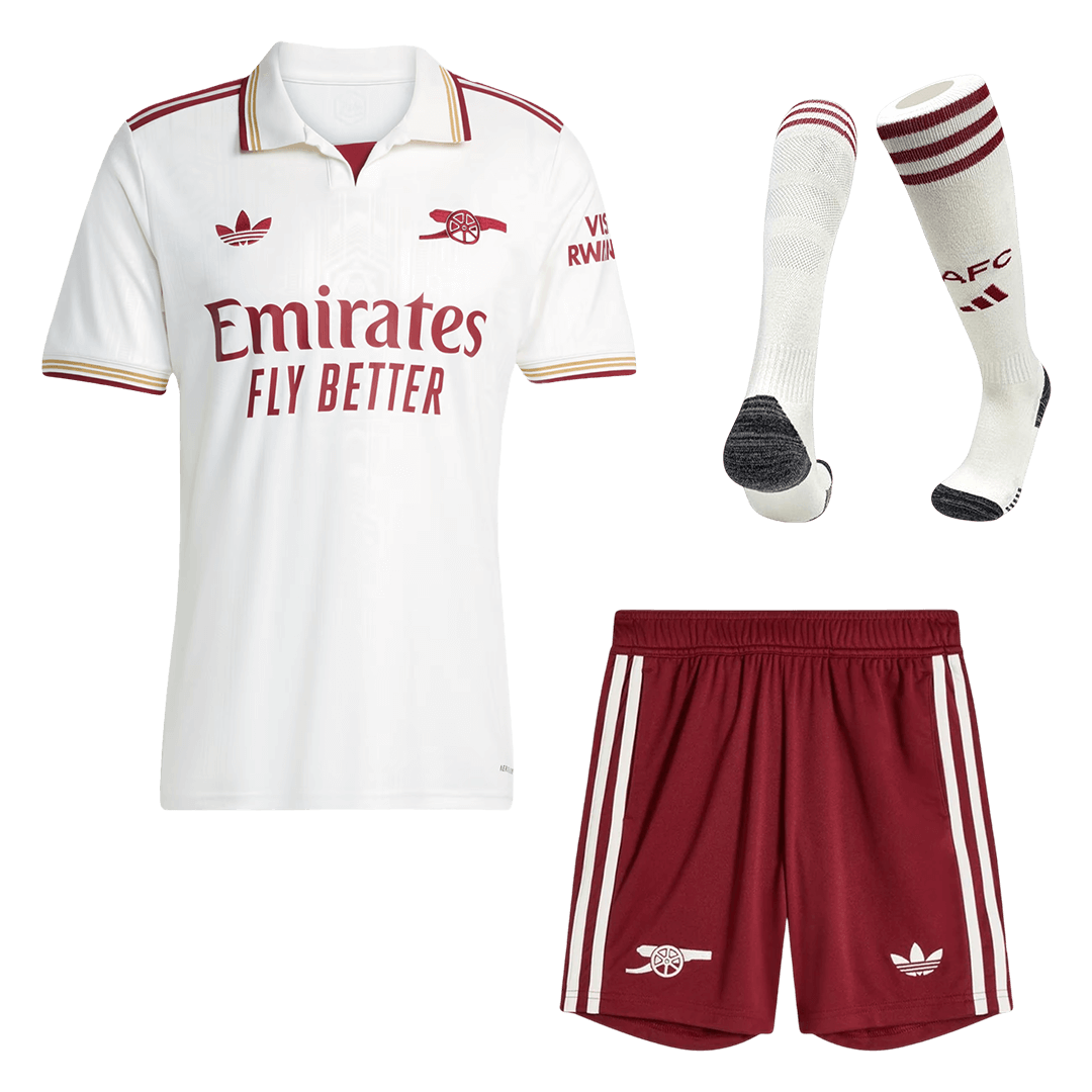 Ensemble complet Maillot de football extérieur pour homme Arsenal 2025/26