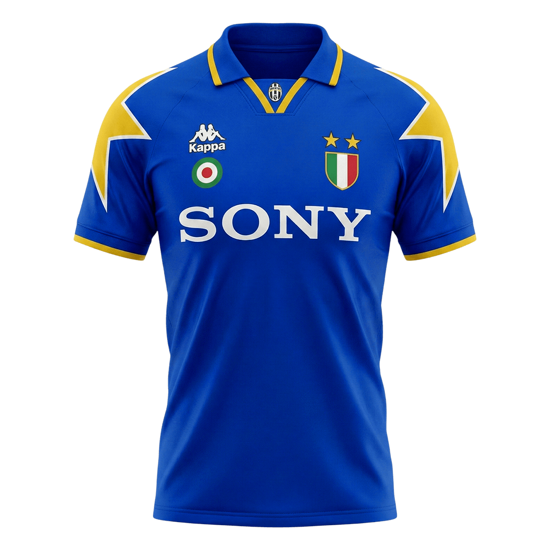 Maillot de foot extérieur rétro Juventus 1995/96 pour homme