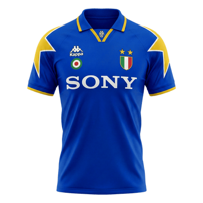 Maillot de foot extérieur rétro Juventus 1995/96 pour homme