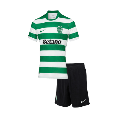Ensemble maillot de football domicile Sporting CP 2025/26 pour enfant