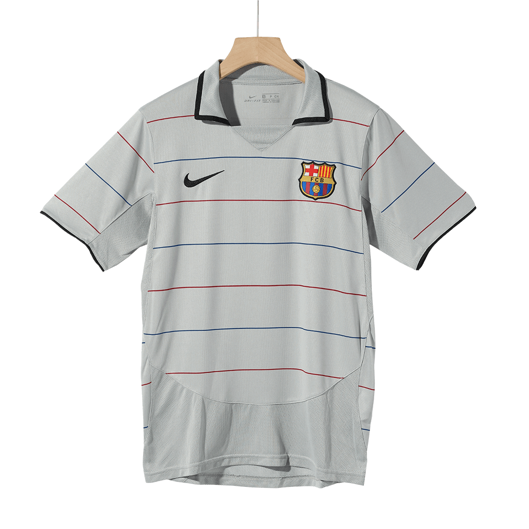 Maillot de foot rétro extérieur homme Barcelone 2003/04