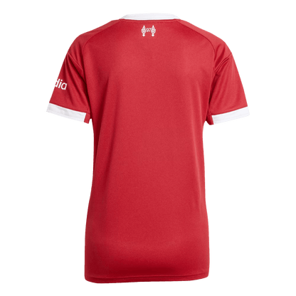 Maillot de football domicile Liverpool 2025/26 pour femme