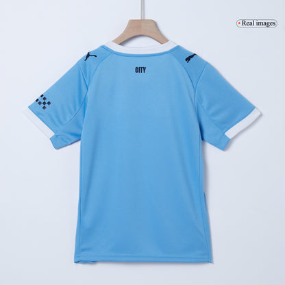 Ensemble maillot de football domicile Manchester City 2025/26 pour enfant