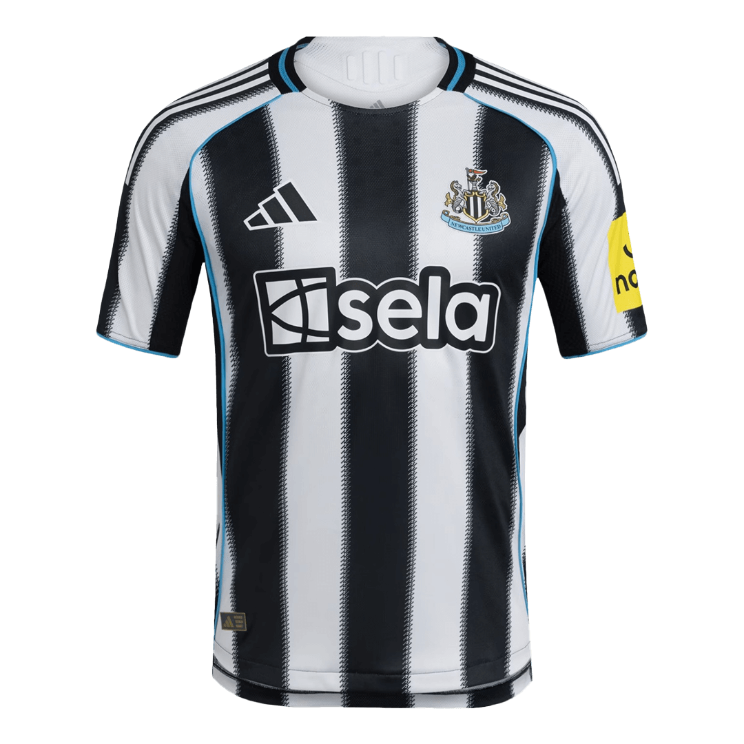 Maillot de foot domicile Newcastle United 2025/26 pour homme, version joueur - Coupe ajustée