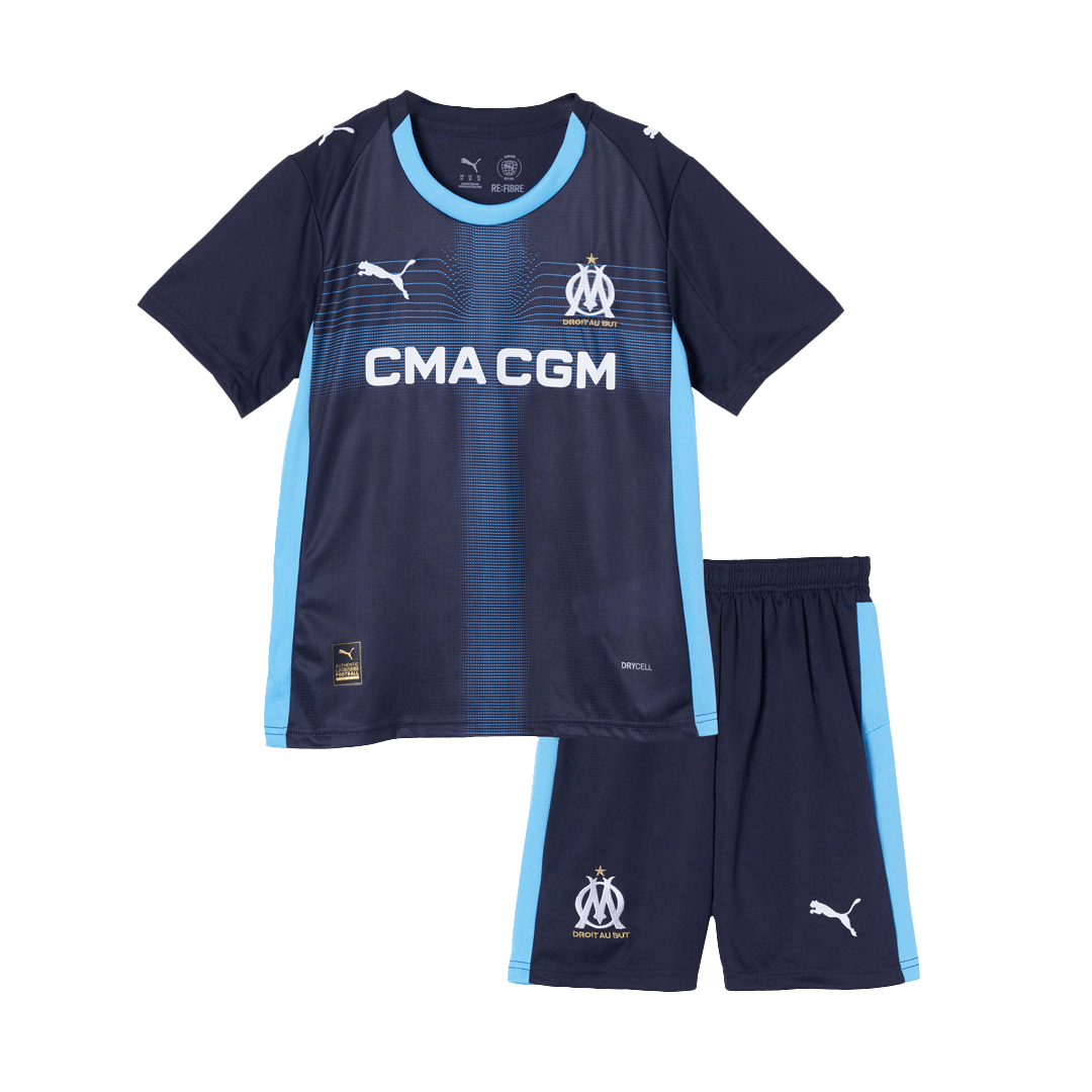 Ensemble Maillot de Foot Extérieur Enfant Marseille 2025/26