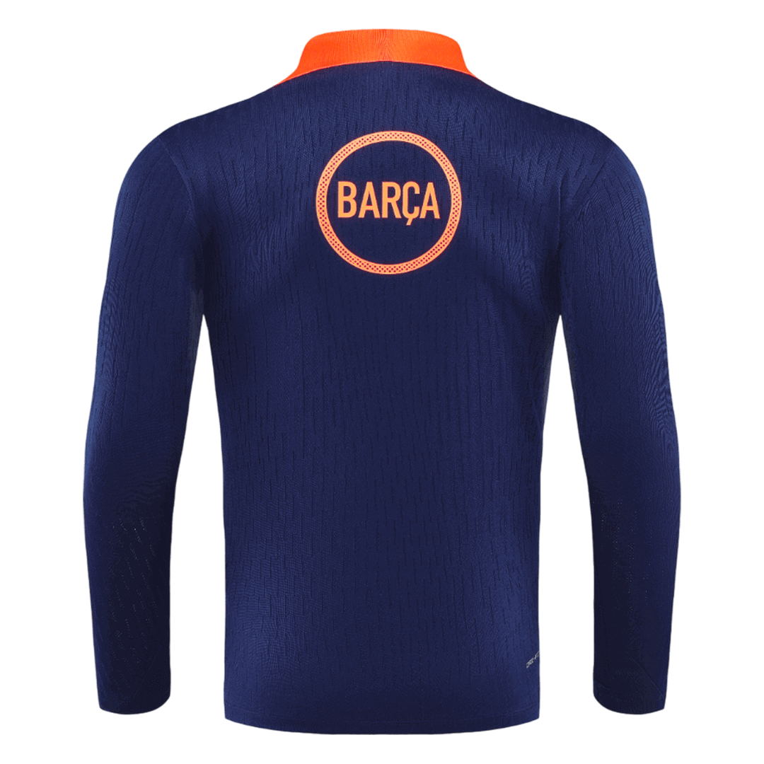 Kit Sweatshirt Zippé Enfant Barcelone 2025/26