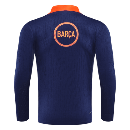 Kit Sweatshirt Zippé Enfant Barcelone 2025/26