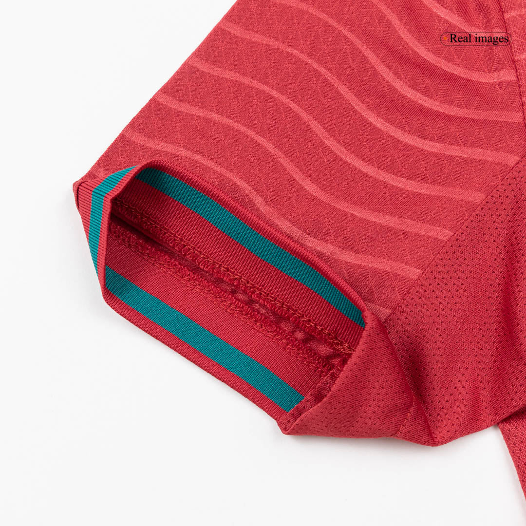Maillot de Foot Domicile Homme Portugal Coupe du Monde 2026 Joueur Ronaldo #7 - Coupe Ajustée