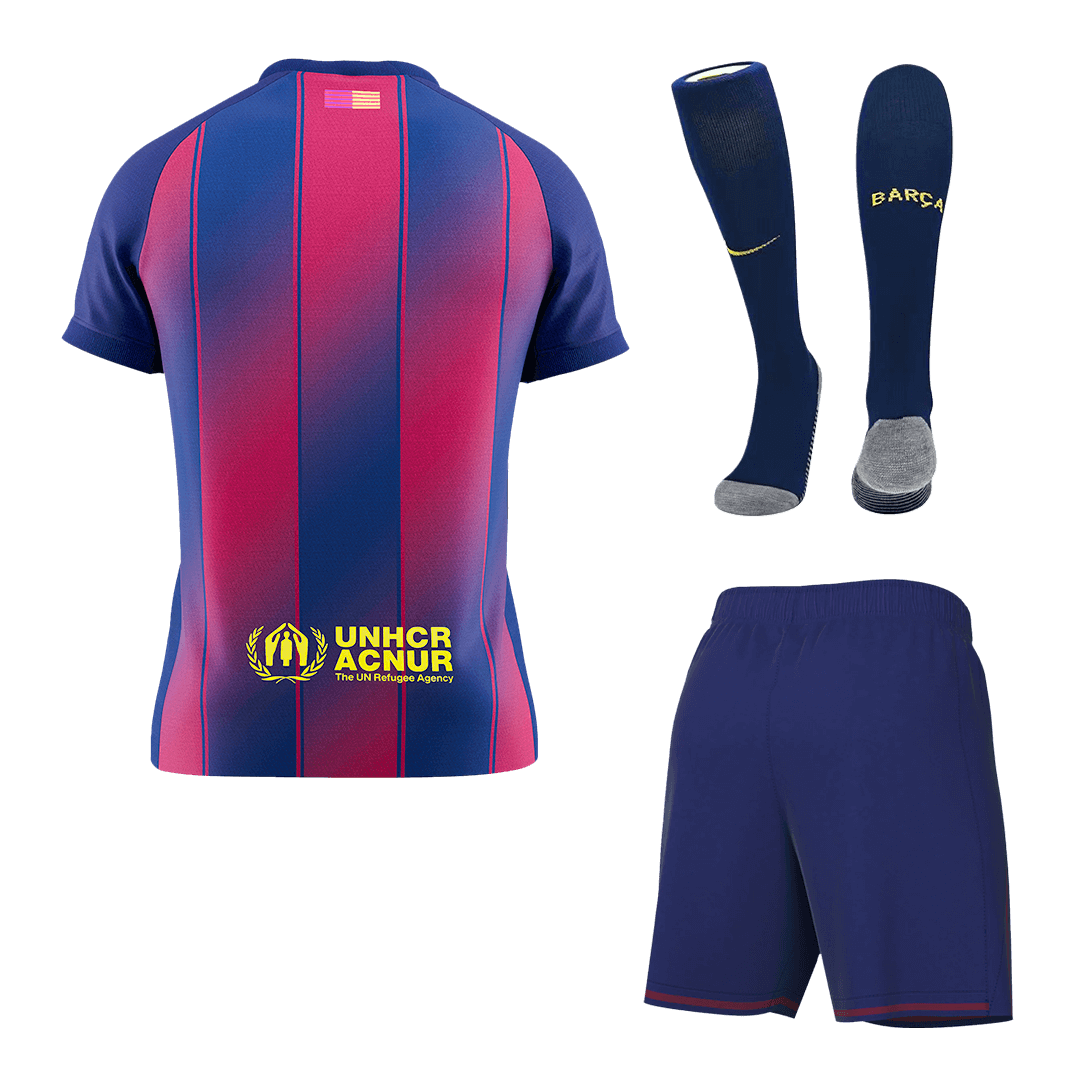 Ensemble maillot de football domicile homme Barcelone 2025/26 [PREMIUM]