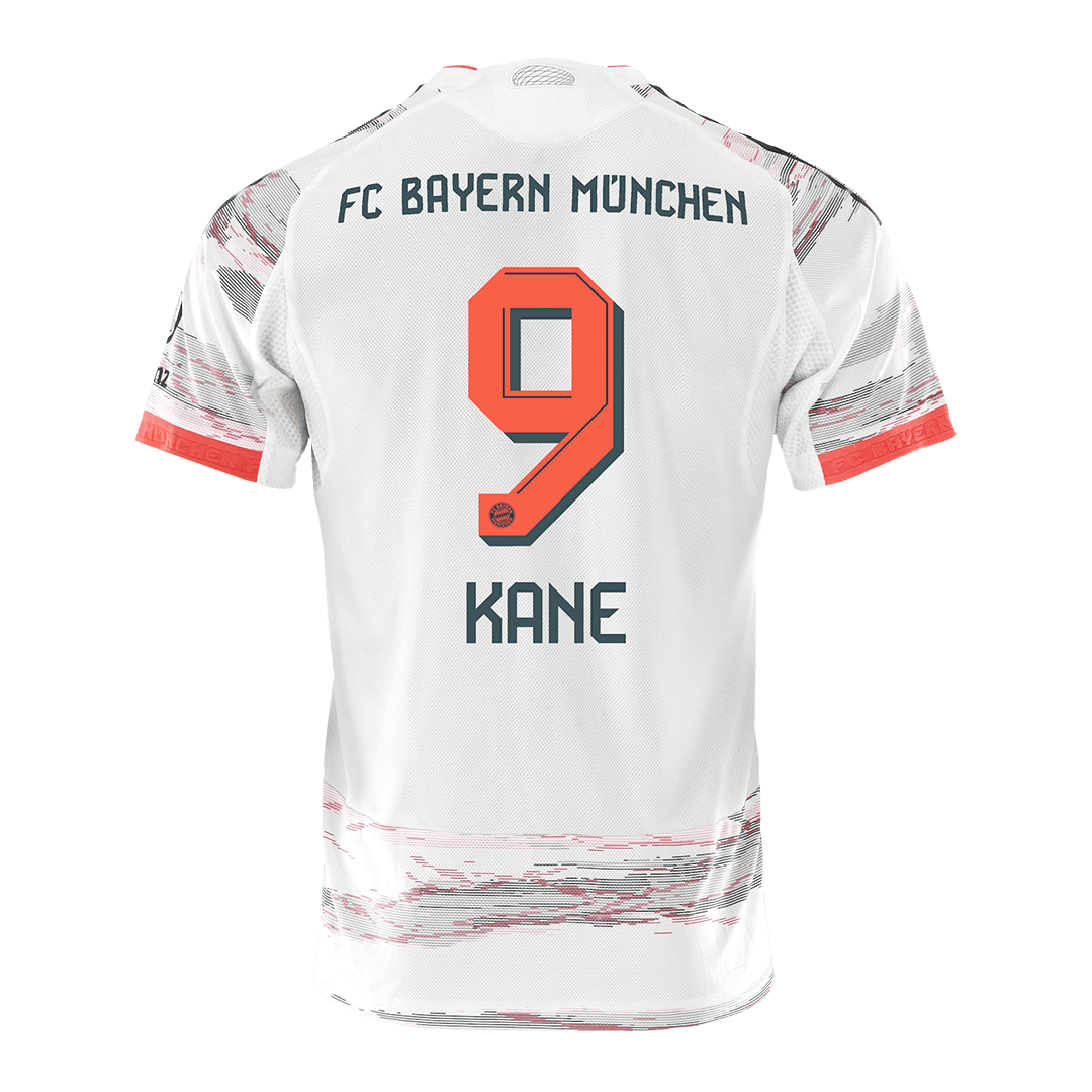 Maillot de foot KANE #9 extérieur du Bayern Munich 2025/26 - Version joueur - Coupe ajustée