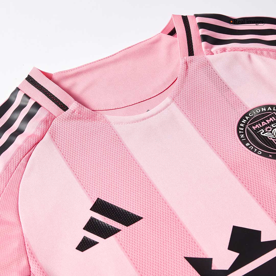 Maillot de football domicile Inter Miami CF 2025 DE PAUL #7 pour homme - Version joueur - Coupe ajustée