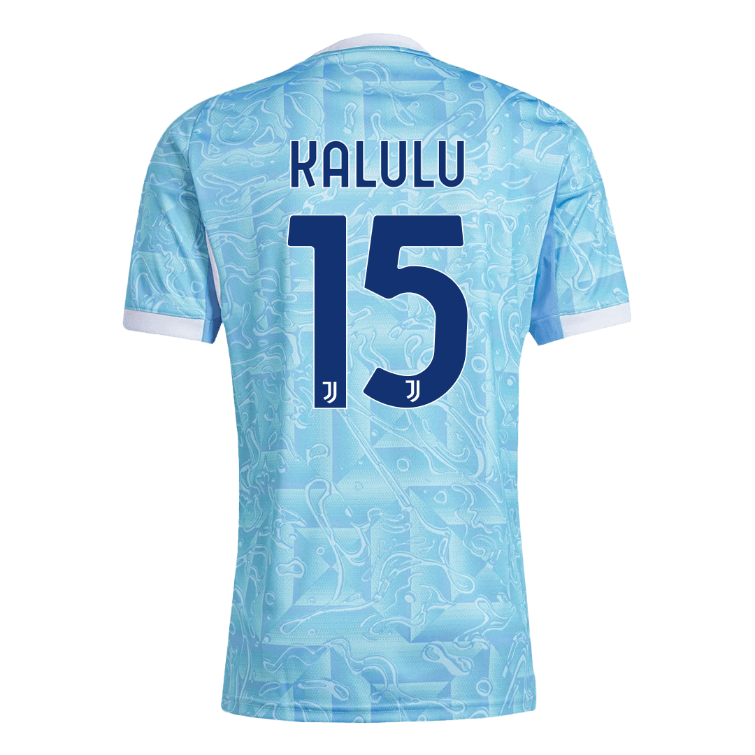 Maillot de foot KALULU #15 Juventus extérieur 2025/26 pour homme
