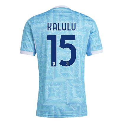 Maillot de foot KALULU #15 Juventus extérieur 2025/26 pour homme