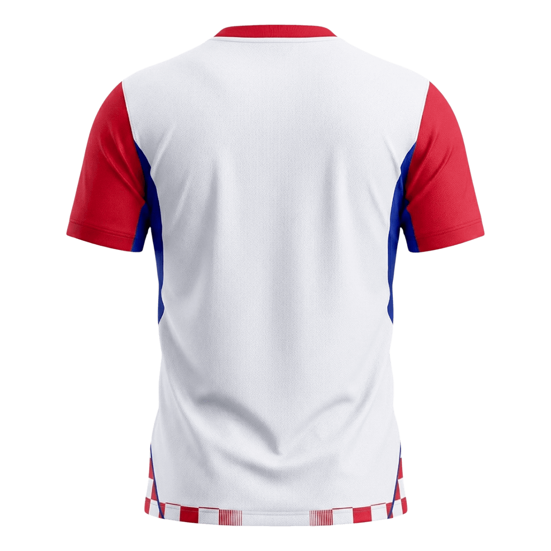 Maillot de football domicile Croatie Coupe du Monde 2026 Homme