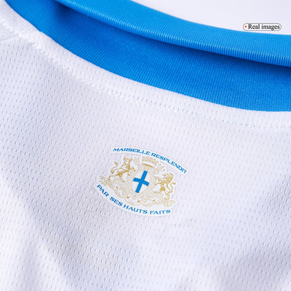 Ensemble Maillot Domicile de Football Enfant Marseille 2025/26